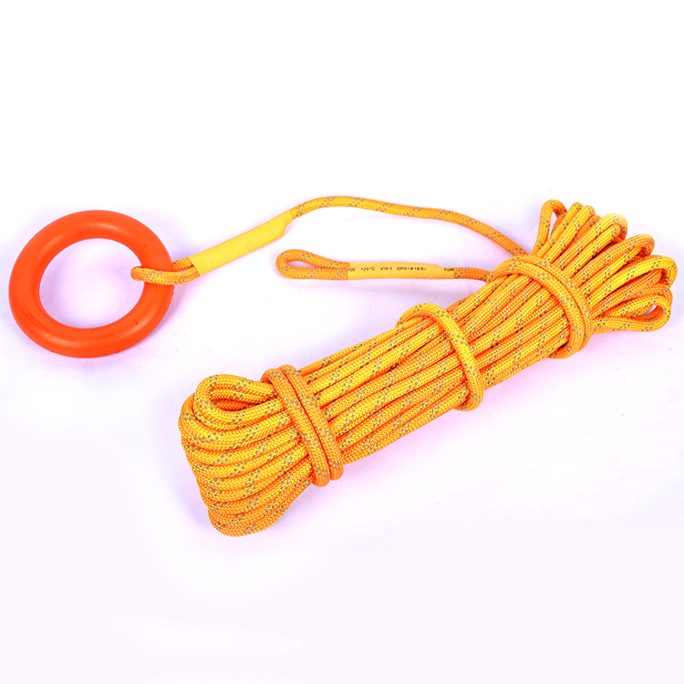 水面漂浮發光救生繩